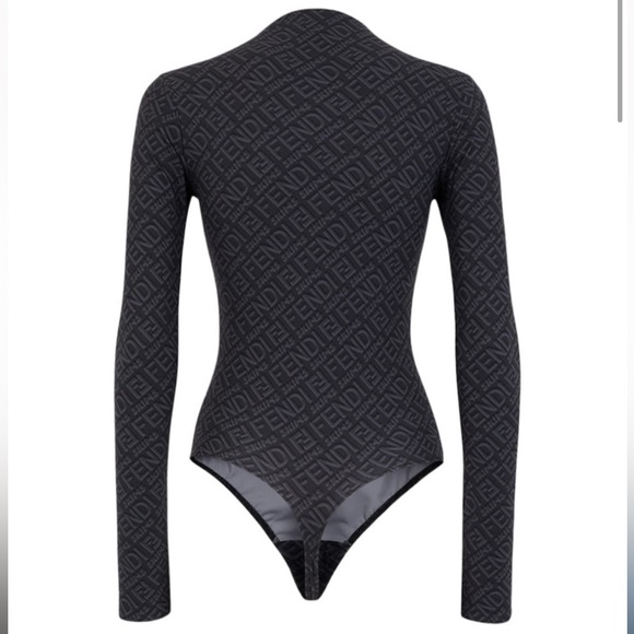 Fendi x skims black bodysuit - Picture 8 of 11